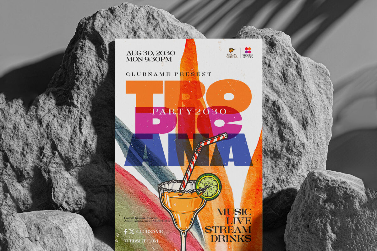 Tropical Event Flyer / Poster image 2