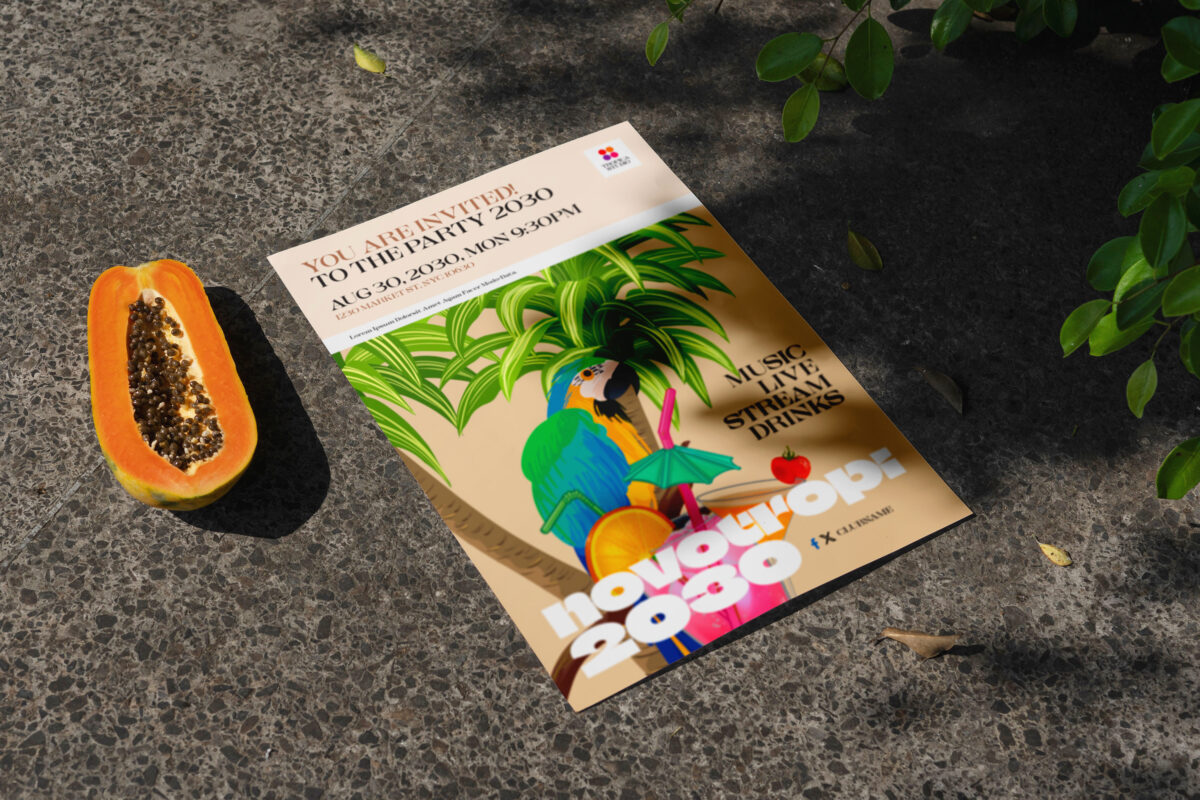 Tropical Event Flyer / Poster image 3
