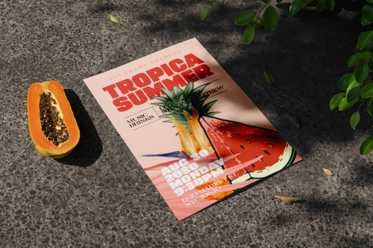 Tropical Event Flyer / Poster image 4