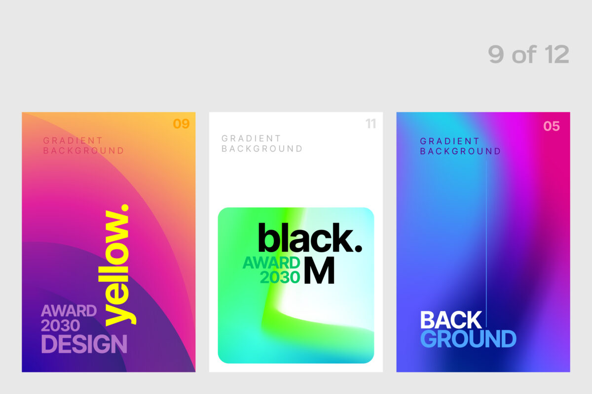 Gradient Background Posters image 3