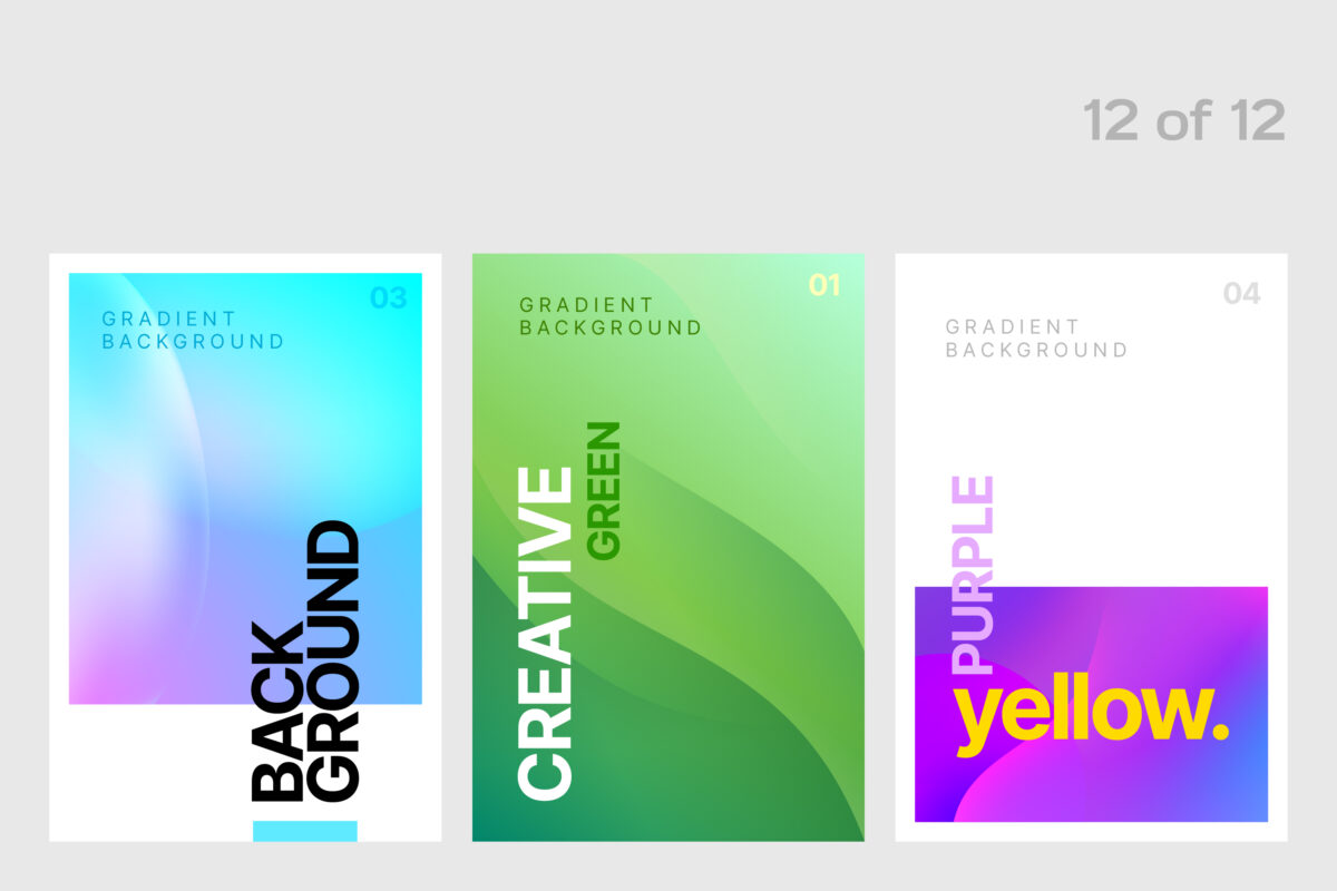 Gradient Background Posters image 4