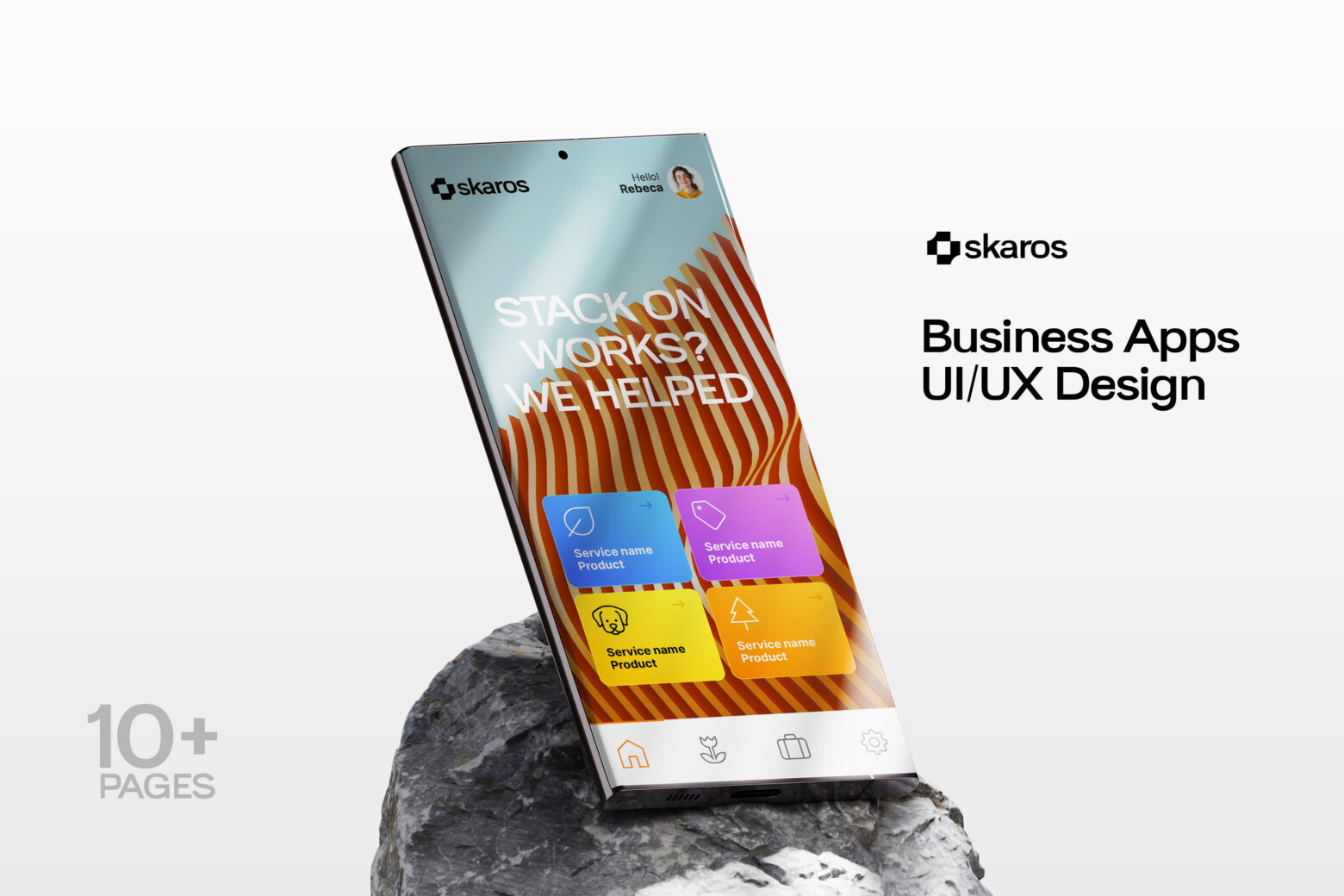 Business Apps UI/UX Kit cover image