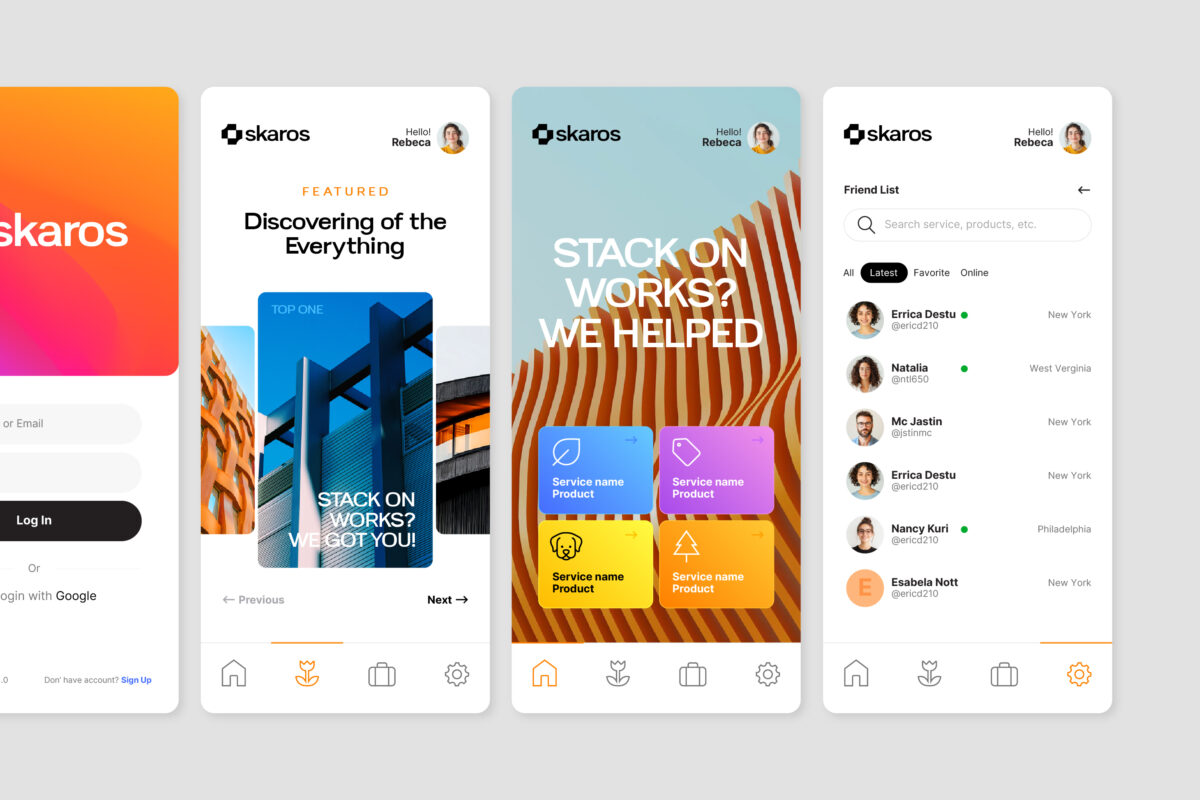 Business Apps UI/UX Kit image 2