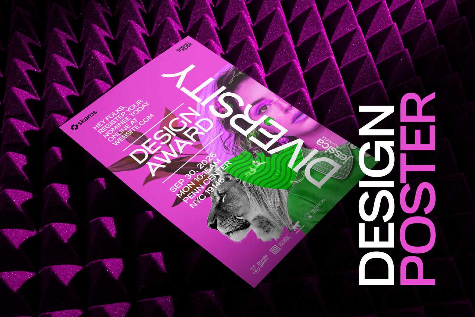 Typography Event Poster cover image