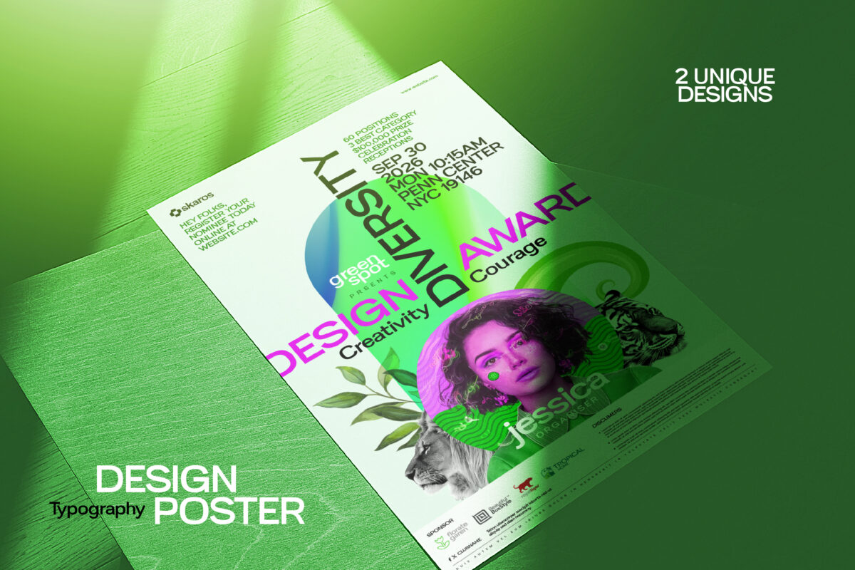 Typography Event Poster image 1