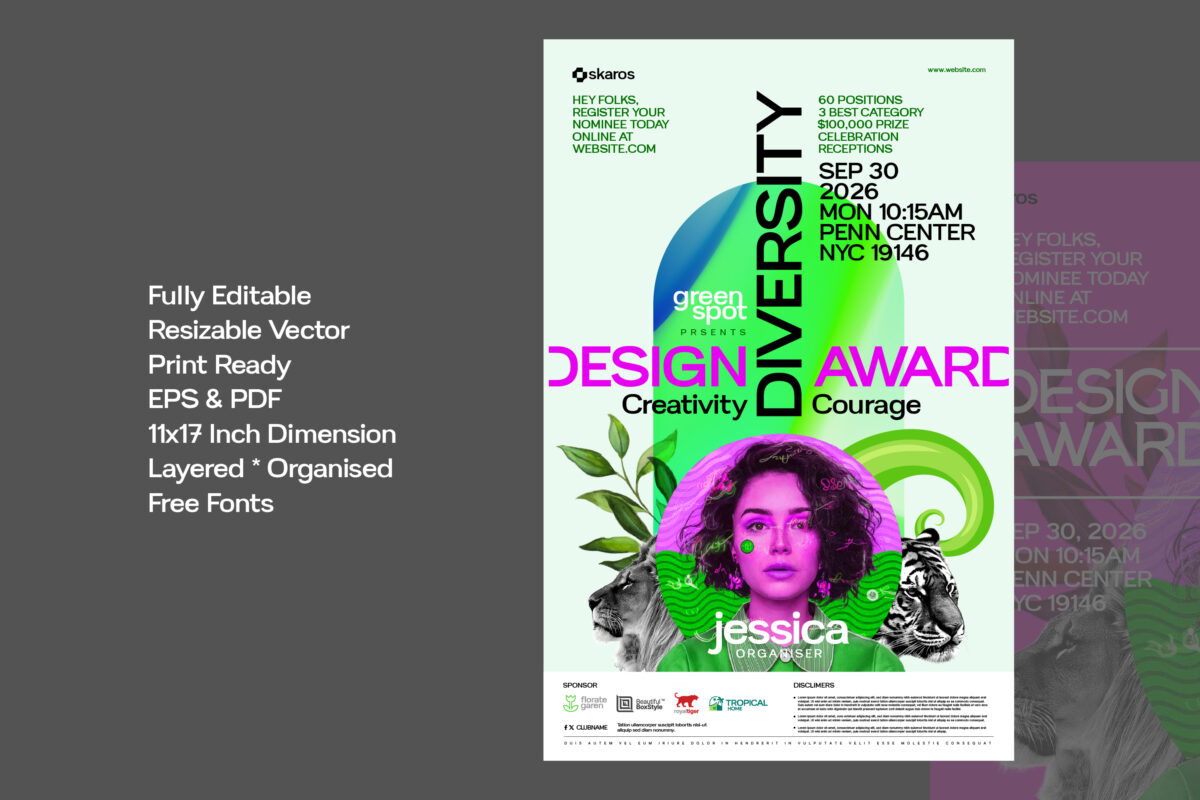 Typography Event Poster image 4