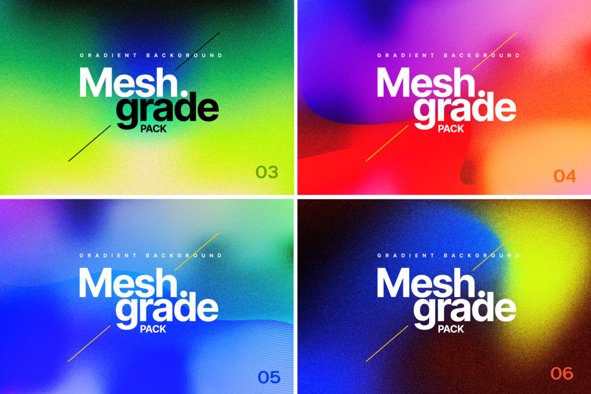 Mesh Gradient Background Pack image 2