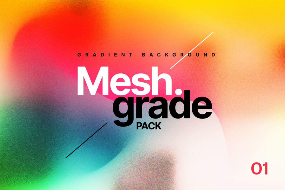 Mesh Gradient Background Pack image 3